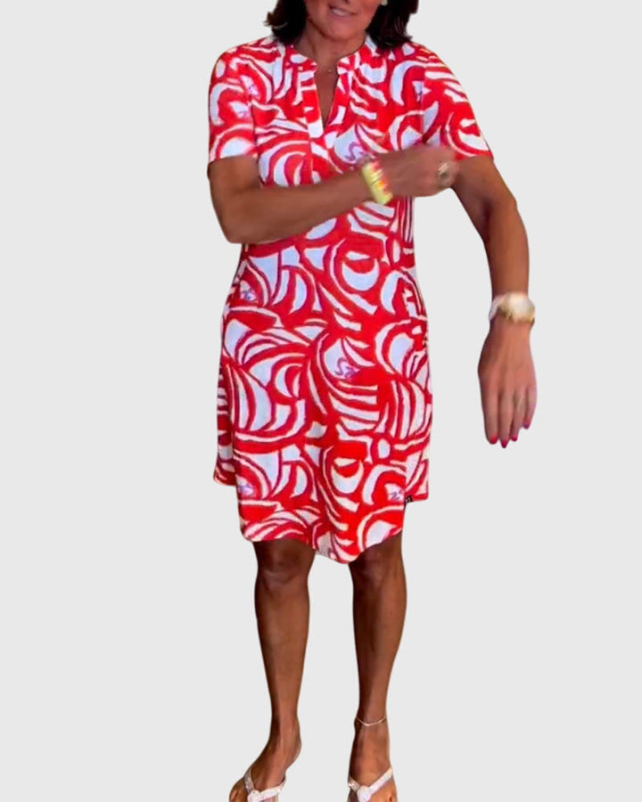 Maya | Flattering Avenue Walk Dress