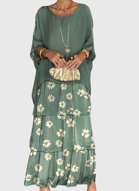 Maya | Long and Flowing Elegant Dress