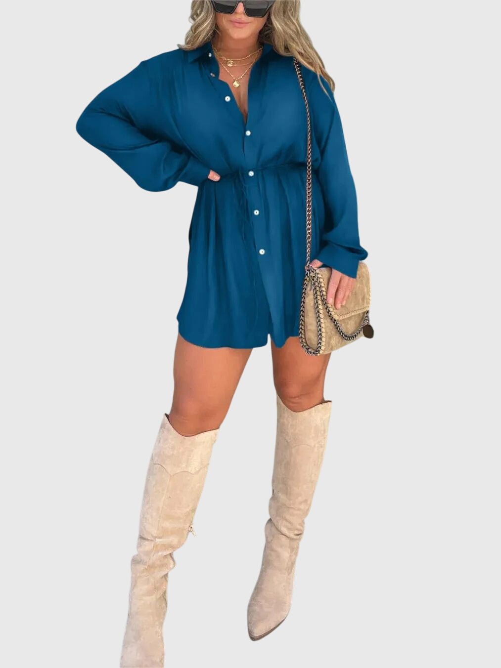 Sara | Elegant Romper Dress
