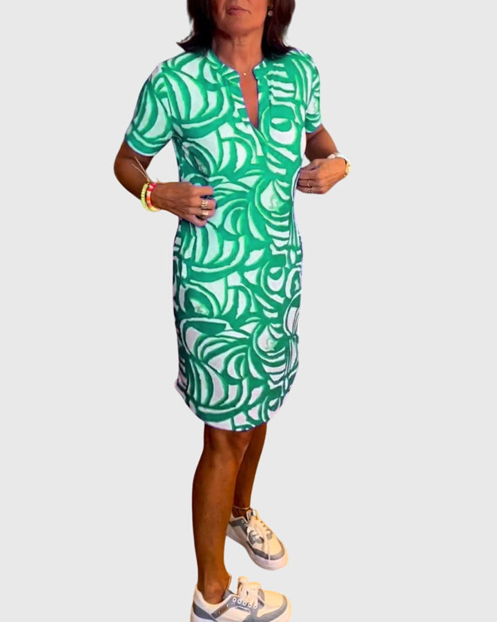 Maya | Flattering Avenue Walk Dress