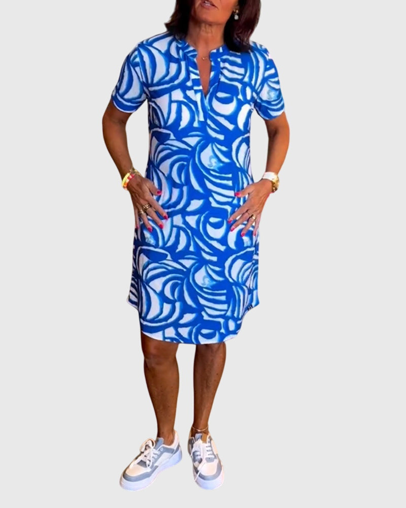 Maya | Flattering Avenue Walk Dress