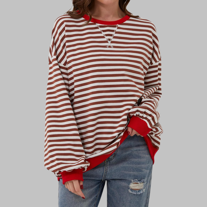 LUKA™ | Soft Striped Long Sleeve Top