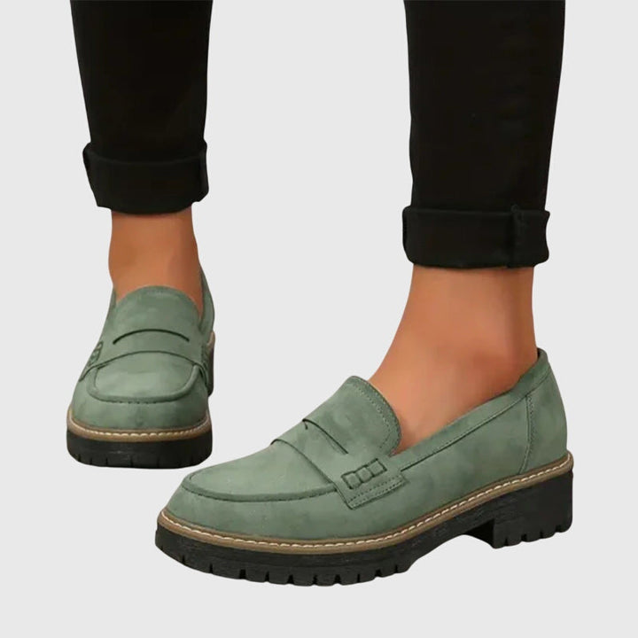 Nelly | Timeless Suede Loafers