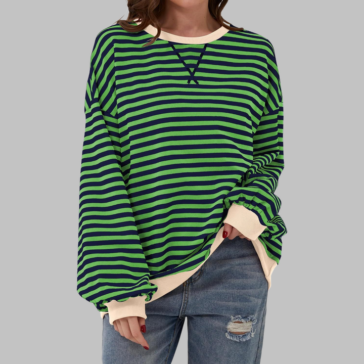 LUKA™ | Soft Striped Long Sleeve Top