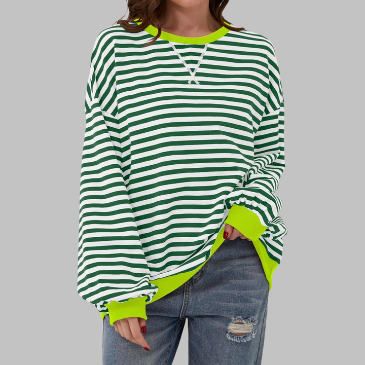 LUKA™ | Soft Striped Long Sleeve Top