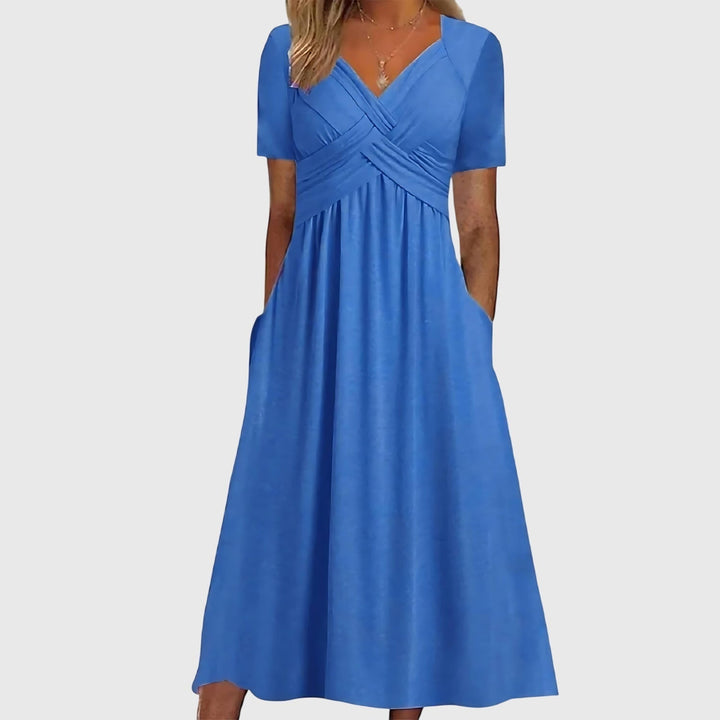 Jill | Midi Dress with Tummy Control.