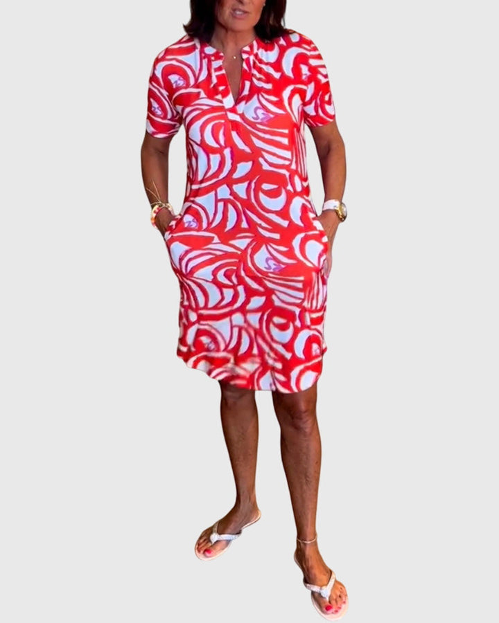 Maya | Flattering Avenue Walk Dress