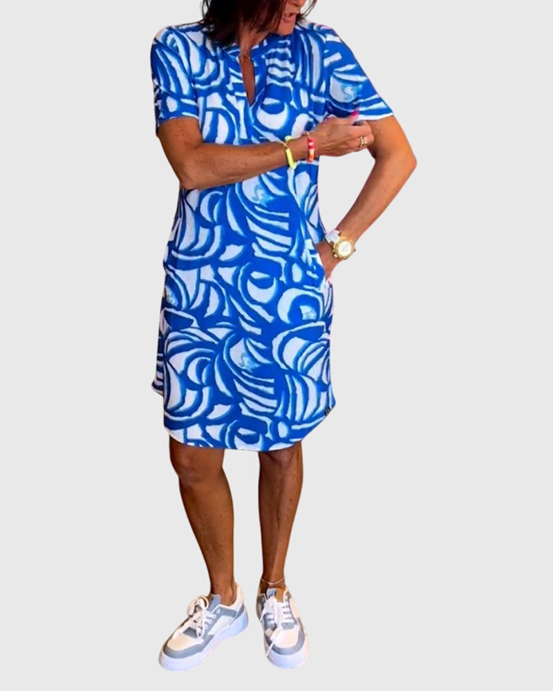 Maya | Flattering Avenue Walk Dress