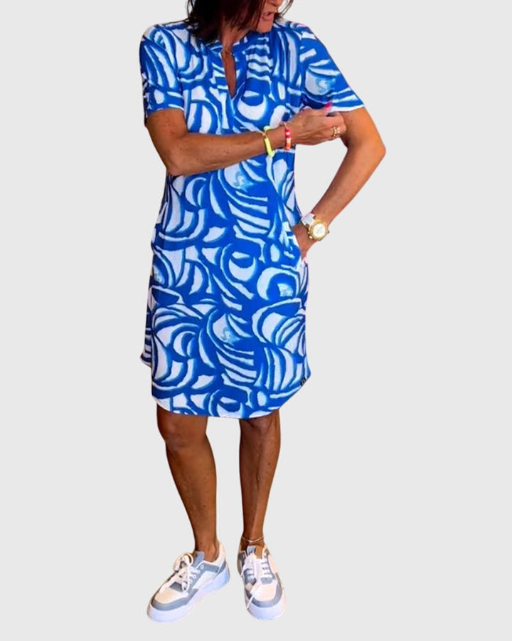 Maya | Flattering Avenue Walk Dress
