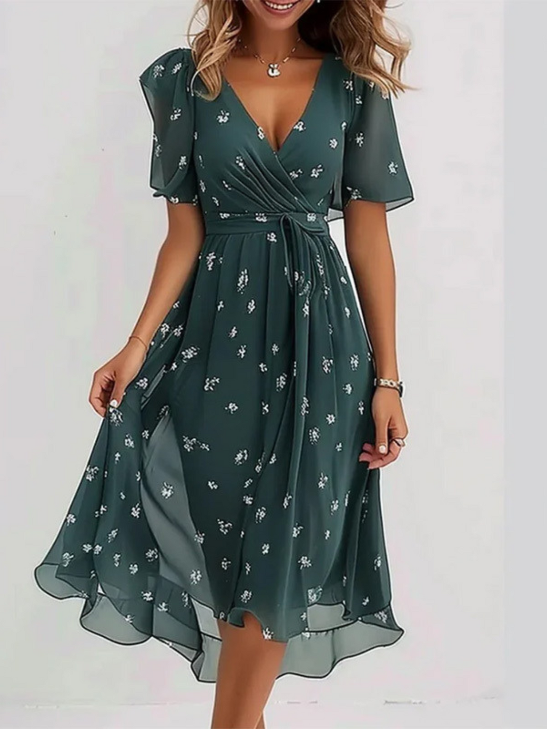 Jessy | Summer Dress With Belly Cover