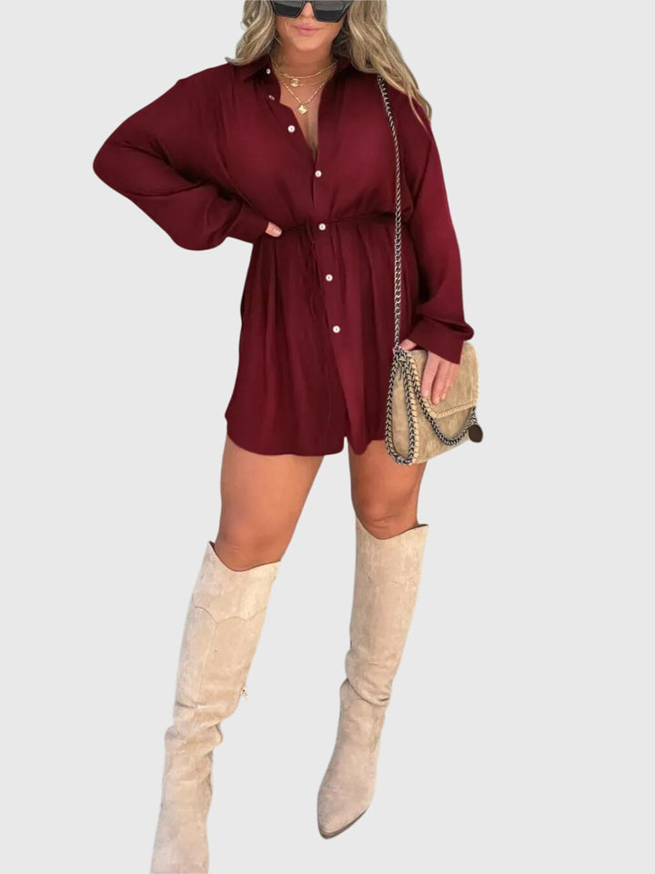 Sara | Elegant Romper Dress