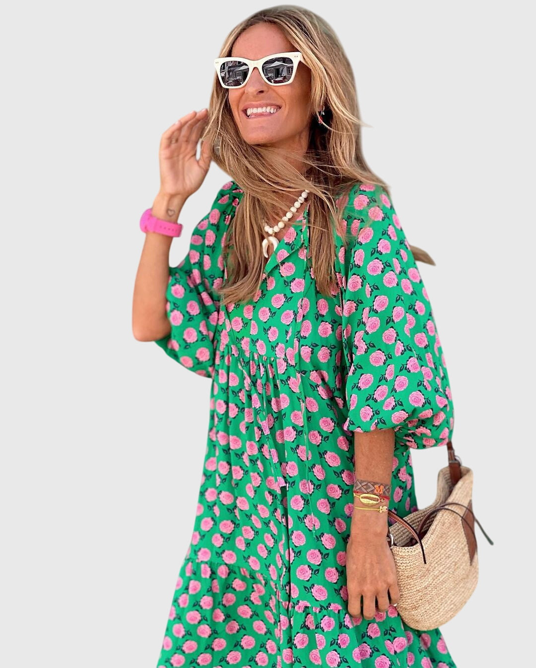 Maya | Boho Maxi Dress