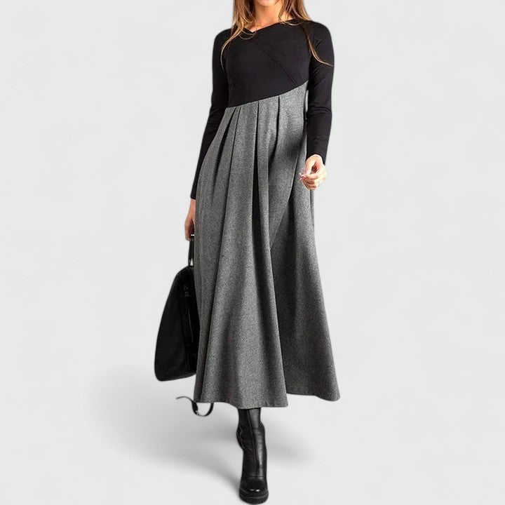 Jill | Elegant Long Sleeve Maxi Dress