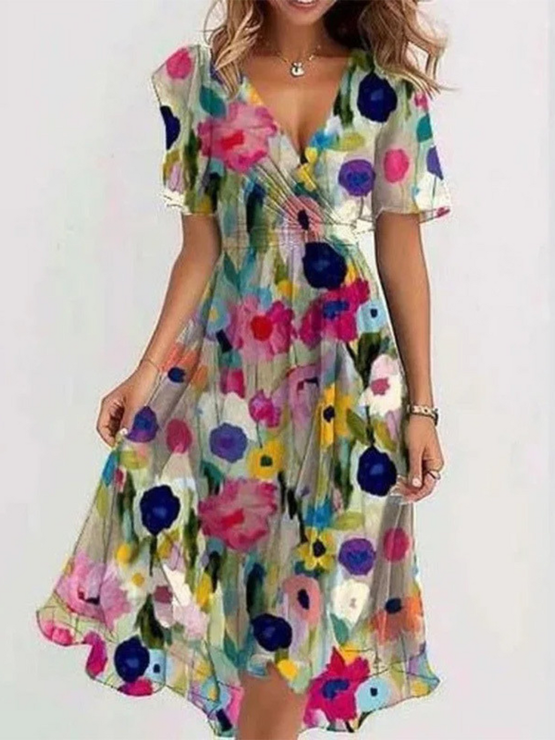 Jessy | Summer Dress With Belly Cover