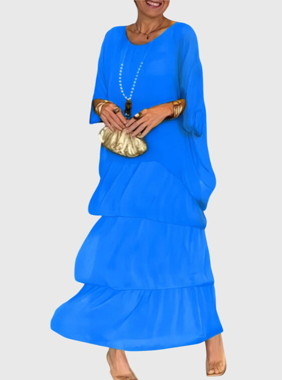 Maya | Long and Flowing Elegant Dress