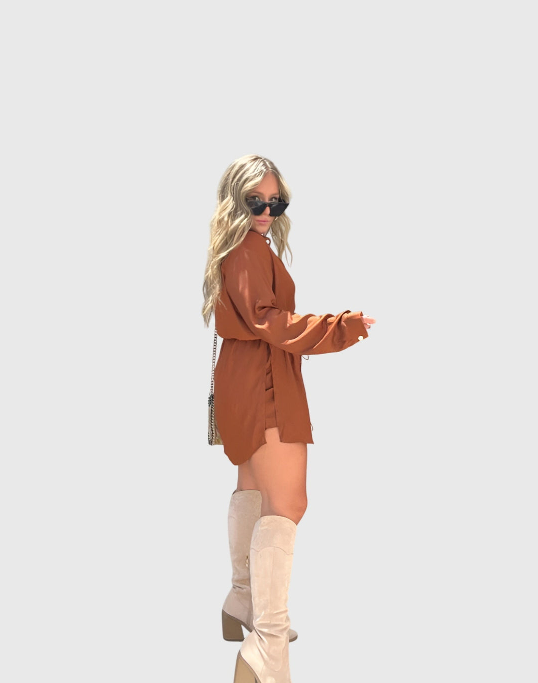Sara | Elegant Romper Dress