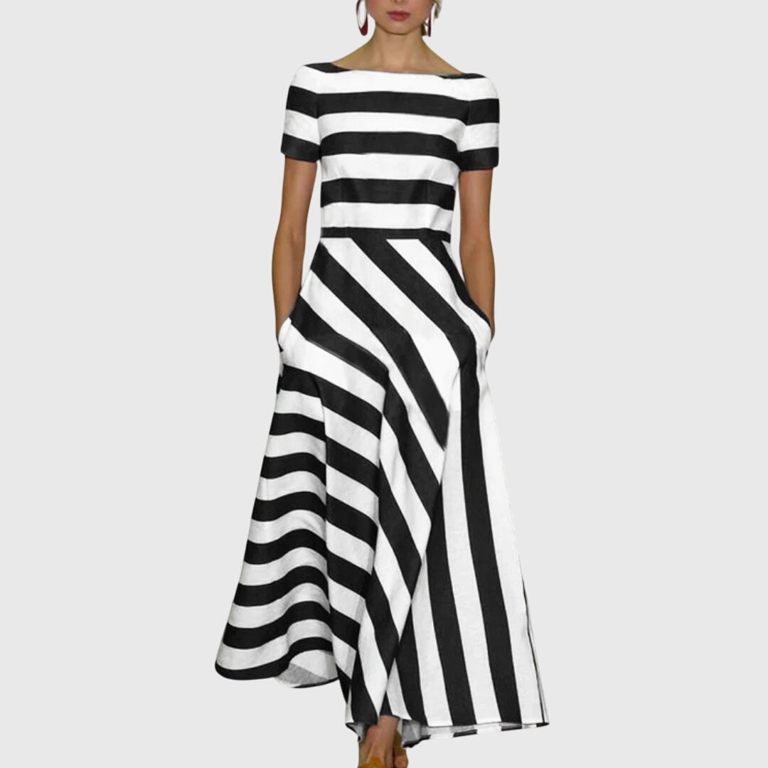 Everly | Striped Dress