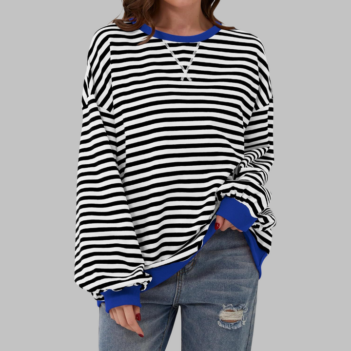 LUKA™ | Soft Striped Long Sleeve Top