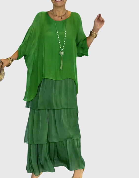 Maya | Long and Flowing Elegant Dress