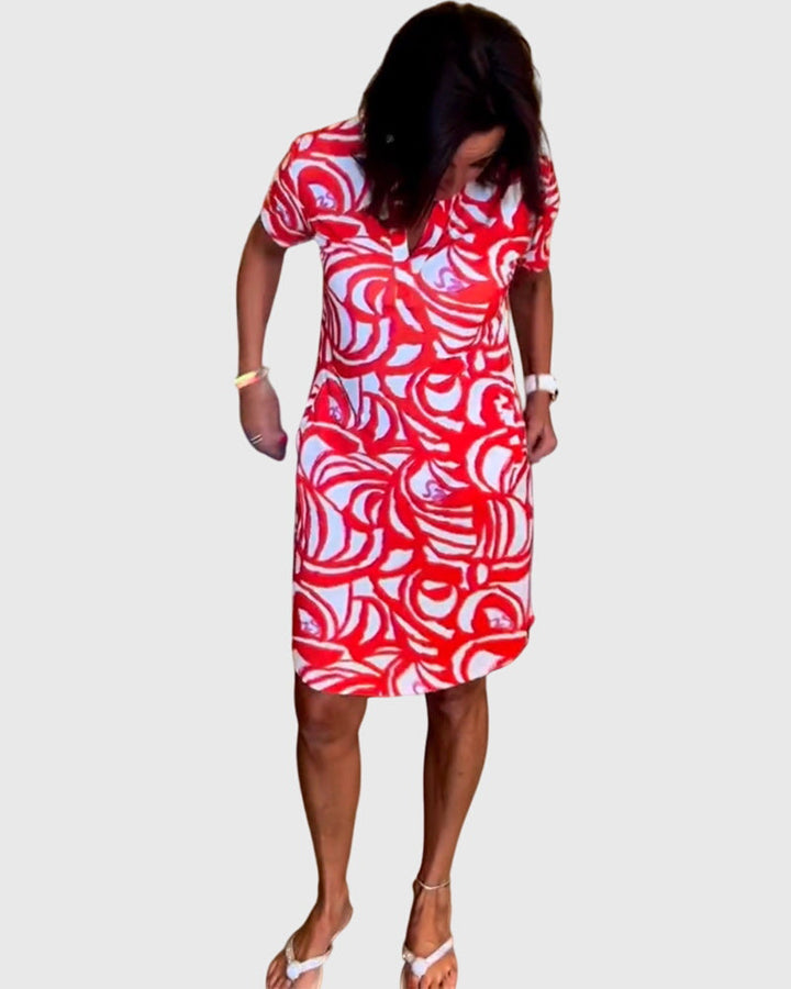Maya | Flattering Avenue Walk Dress