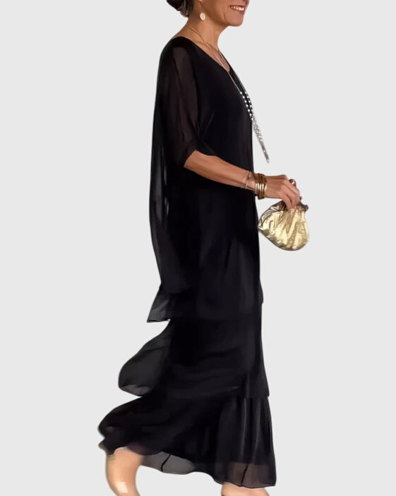 Maya | Long and Flowing Elegant Dress