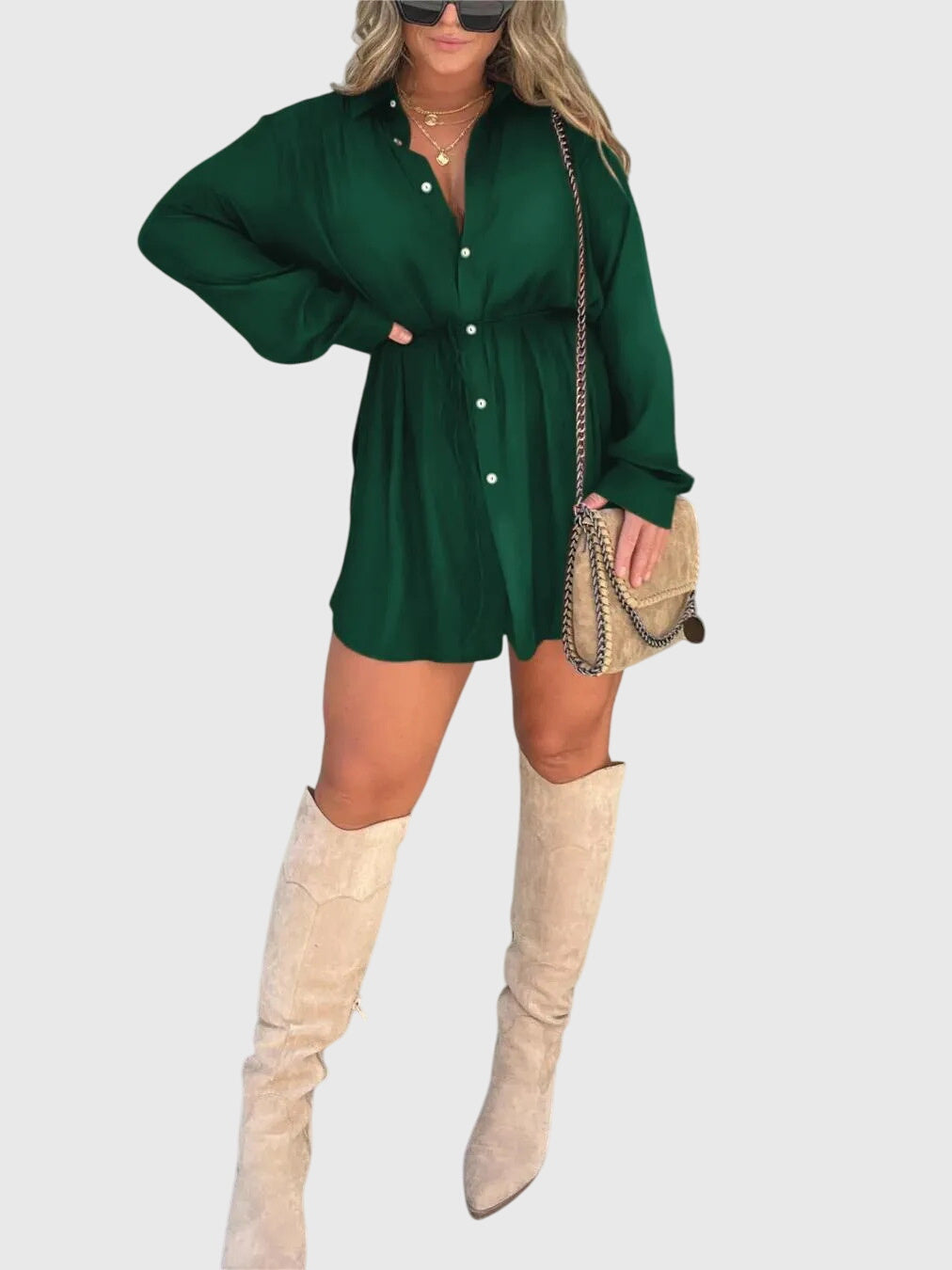 Sara | Elegant Romper Dress