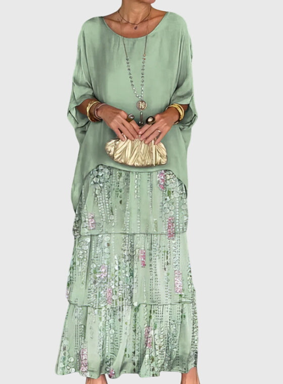 Maya | Long and Flowing Elegant Dress