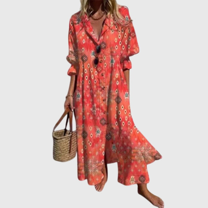 Maya | Elegant Bohemian Dress