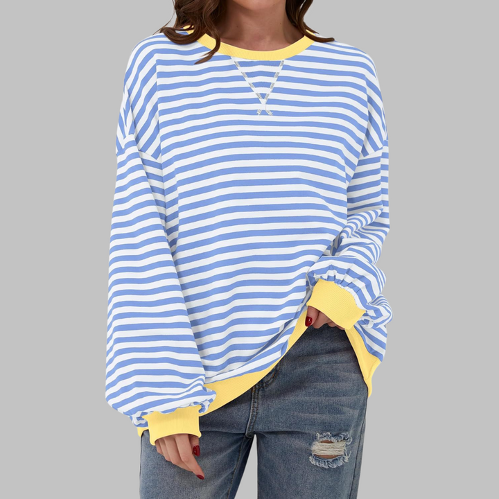 LUKA™ | Soft Striped Long Sleeve Top