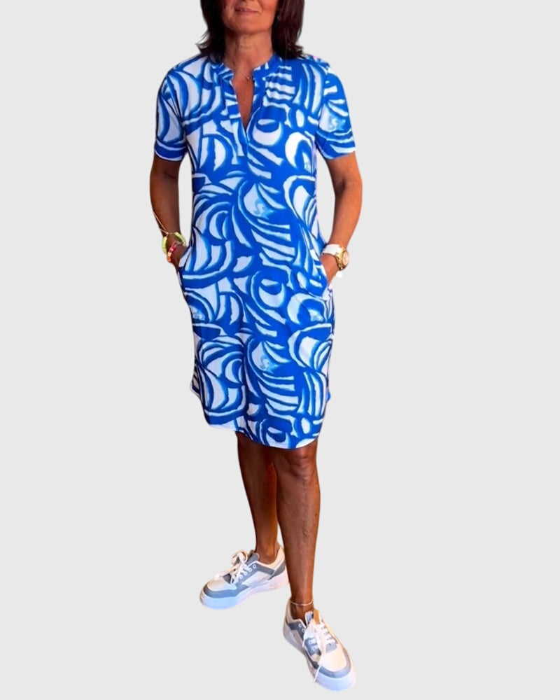 Maya | Flattering Avenue Walk Dress