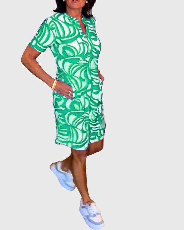 Maya | Flattering Avenue Walk Dress