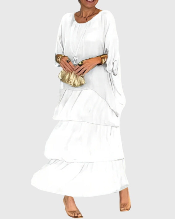 Maya | Long and Flowing Elegant Dress