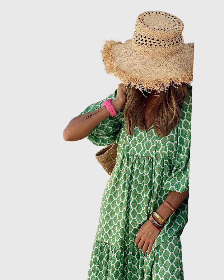 Maya | Boho Maxi Dress