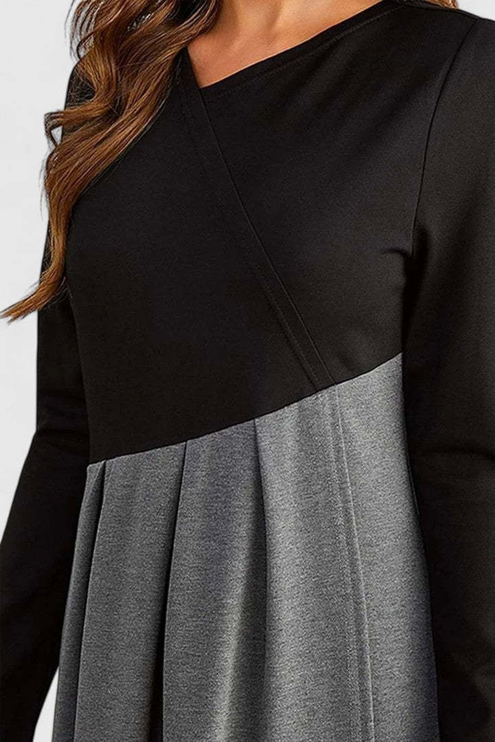 Jill | Elegant Long Sleeve Maxi Dress