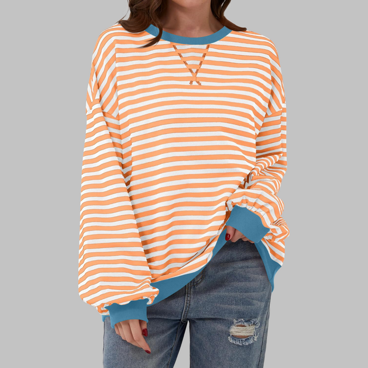 LUKA™ | Soft Striped Long Sleeve Top