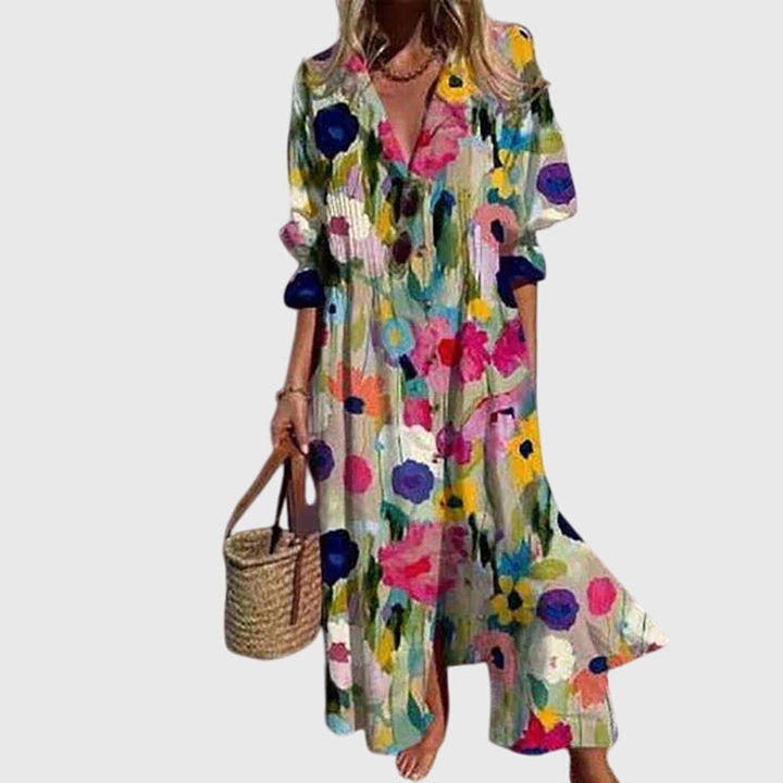Maya | Elegant Bohemian Dress
