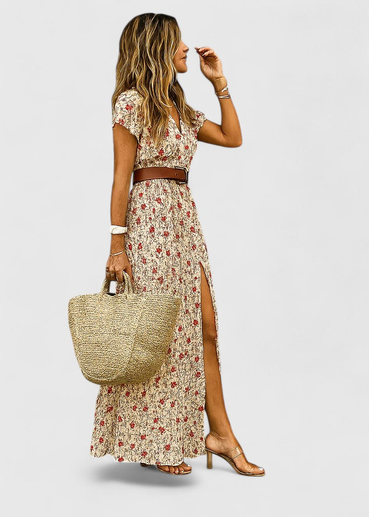 Mandy | Stylish Boho Maxi Dress