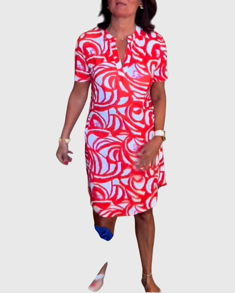 Maya | Flattering Avenue Walk Dress
