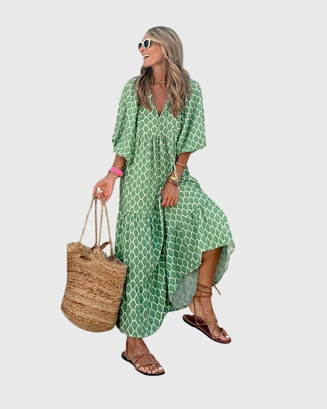 Maya | Boho Maxi Dress