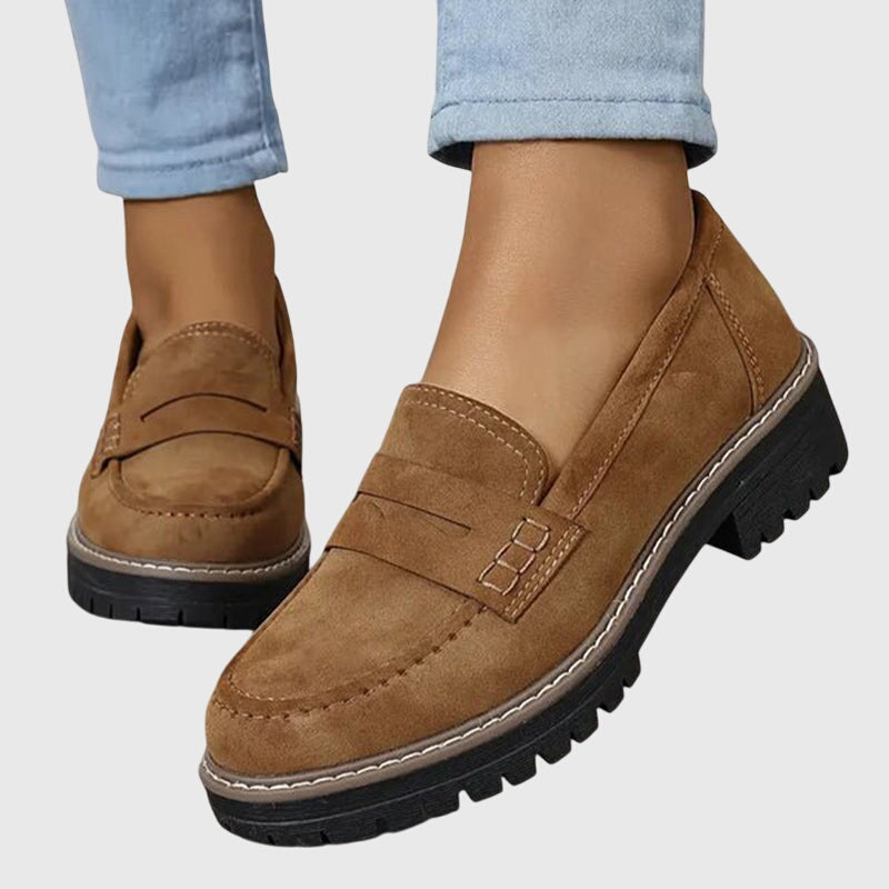 Nelly | Timeless Suede Loafers