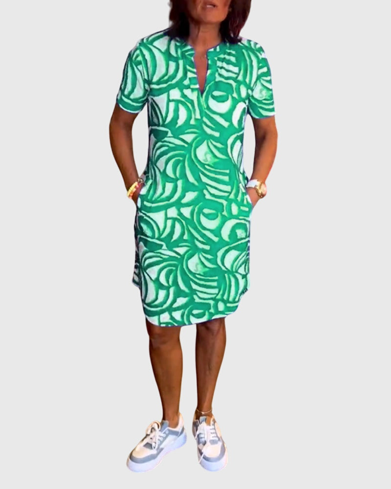 Maya | Flattering Avenue Walk Dress