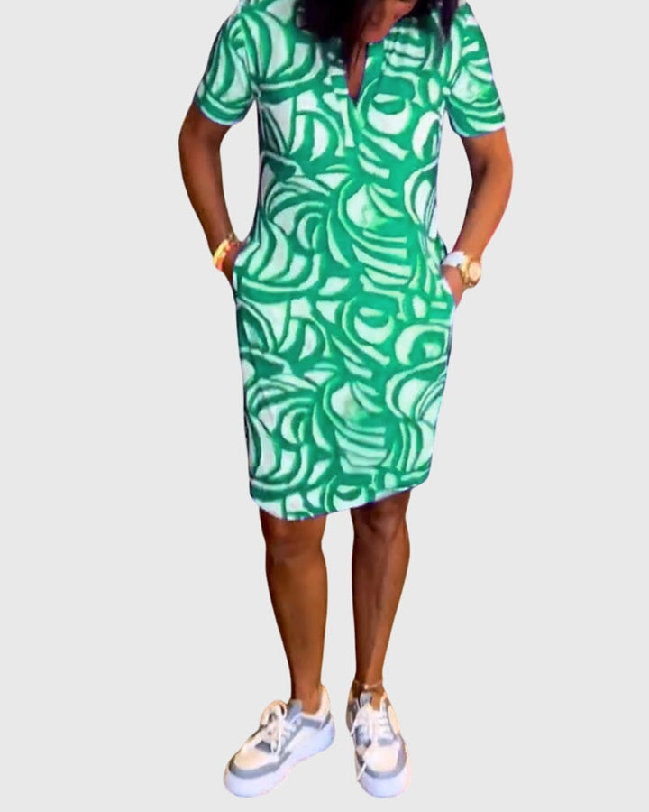 Maya | Flattering Avenue Walk Dress