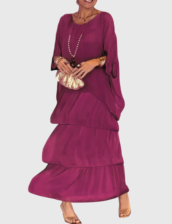 Maya | Long and Flowing Elegant Dress