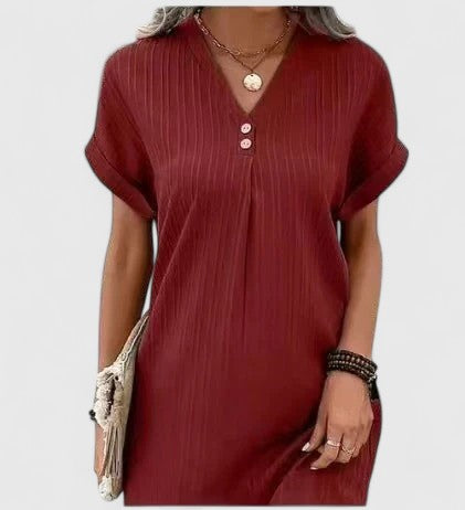 Jill | Draped Dress