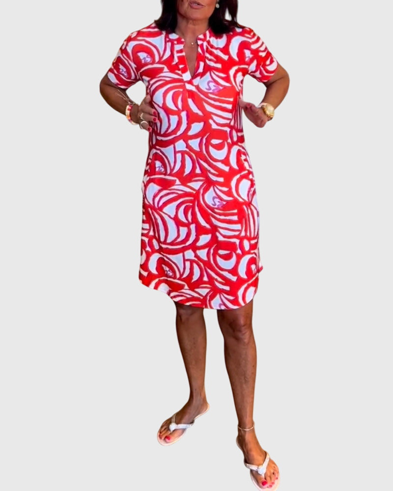 Maya | Flattering Avenue Walk Dress