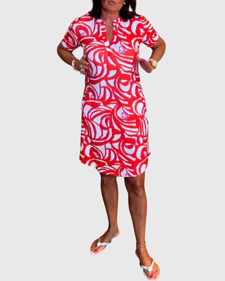 Maya | Flattering Avenue Walk Dress