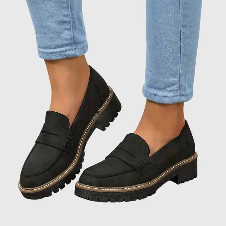 Nelly | Timeless Suede Loafers