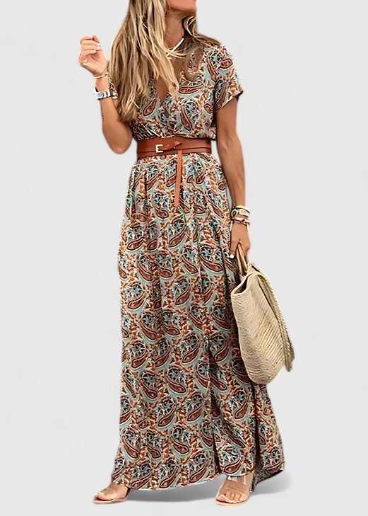 Mandy | Stylish Boho Maxi Dress