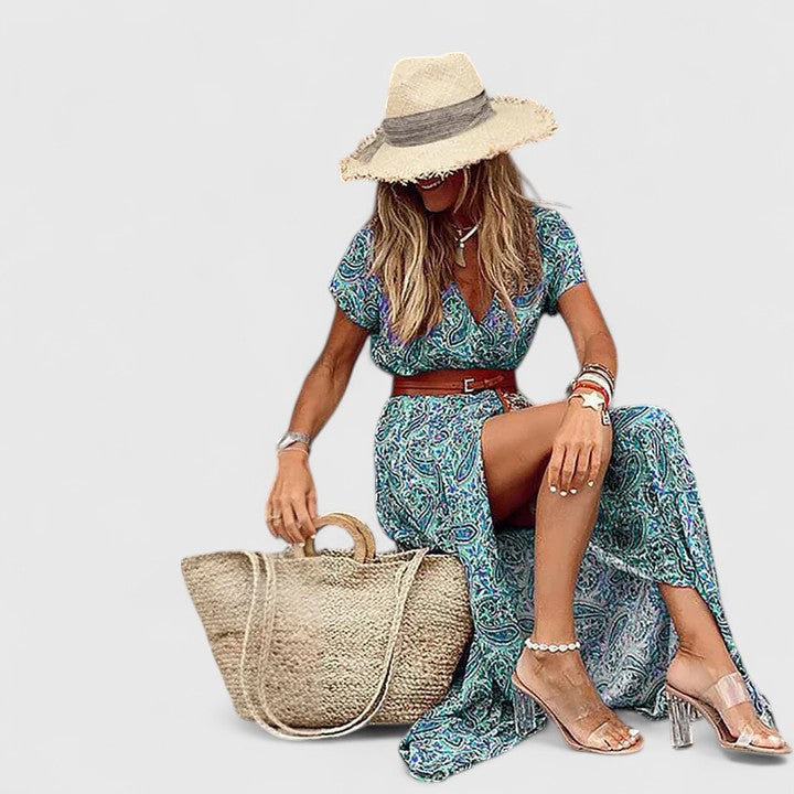 Mandy | Stylish Boho Maxi Dress