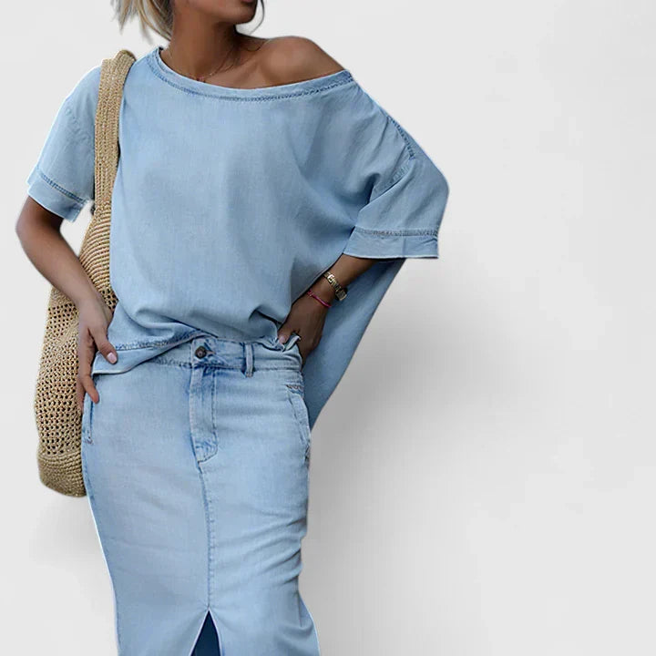 Jill | Elegant Maxi Skirt Set